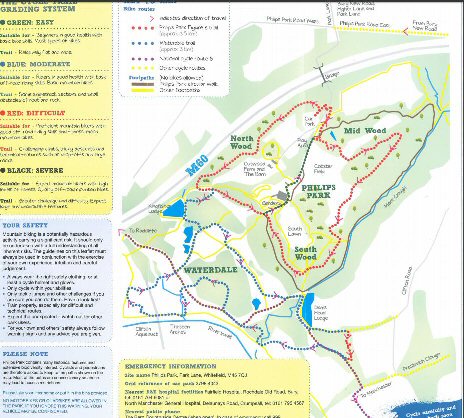 Philips Park Mtb Trail Map Philips Park